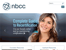 Tablet Screenshot of nbcc.org